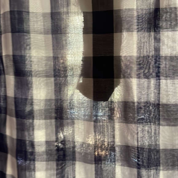 Teddi of California 80’s vintage checkered button blouse - Picture 3 of 10